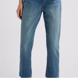 PAIGE “Billy” Straight Leg High waisted Jeans “